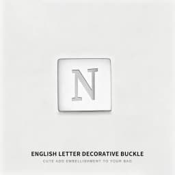 Letter Decoration Buckle For Handmade Fashion Durable High-end Gift Diy Metal Decorative Bag Modification Bag Accessories