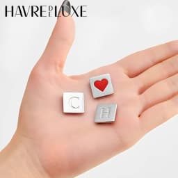 Letter Decoration Buckle For Handmade Fashion Durable High-end Gift Diy Metal Decorative Bag Modification Bag Accessories