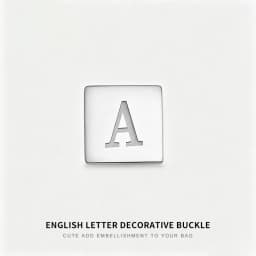 Letter Decoration Buckle For Handmade Fashion Durable High-end Gift Diy Metal Decorative Bag Modification Bag Accessories