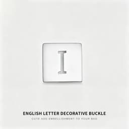 Letter Decoration Buckle For Handmade Fashion Durable High-end Gift Diy Metal Decorative Bag Modification Bag Accessories