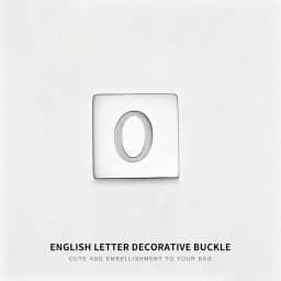 Letter Decoration Buckle For Handmade Fashion Durable High-end Gift Diy Metal Decorative Bag Modification Bag Accessories