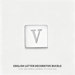 Letter Decoration Buckle For Handmade Fashion Durable High-end Gift Diy Metal Decorative Bag Modification Bag Accessories