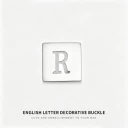 Letter Decoration Buckle For Handmade Fashion Durable High-end Gift Diy Metal Decorative Bag Modification Bag Accessories