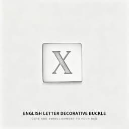 Letter Decoration Buckle For Handmade Fashion Durable High-end Gift Diy Metal Decorative Bag Modification Bag Accessories