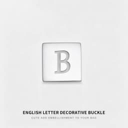 Letter Decoration Buckle For Handmade Fashion Durable High-end Gift Diy Metal Decorative Bag Modification Bag Accessories