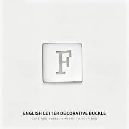 Letter Decoration Buckle For Handmade Fashion Durable High-end Gift Diy Metal Decorative Bag Modification Bag Accessories