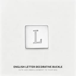 Letter Decoration Buckle For Handmade Fashion Durable High-end Gift Diy Metal Decorative Bag Modification Bag Accessories