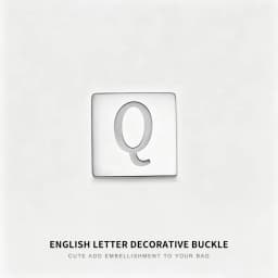 Letter Decoration Buckle For Handmade Fashion Durable High-end Gift Diy Metal Decorative Bag Modification Bag Accessories