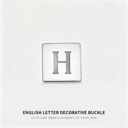 Letter Decoration Buckle For Handmade Fashion Durable High-end Gift Diy Metal Decorative Bag Modification Bag Accessories