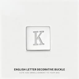 Letter Decoration Buckle For Handmade Fashion Durable High-end Gift Diy Metal Decorative Bag Modification Bag Accessories