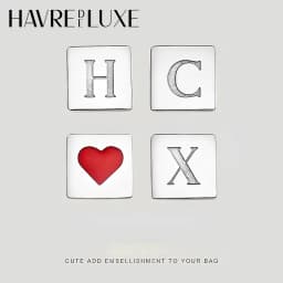 Letter Decoration Buckle For Handmade Fashion Durable High-end Gift Diy Metal Decorative Bag Modification Bag Accessories