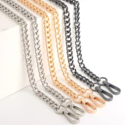 Metal Chain Strap, Purse Chain Straps Replacement, Handbags Chain Handles for Shoulder Bags, Purse DIY Crafts