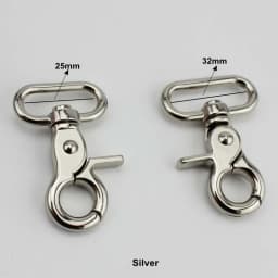 10/50pcs 16mm 19mm 25mm 32mm 38 trigger snap hooks Hardware Accessories metal diy handbags purses trigger snap purse hook
