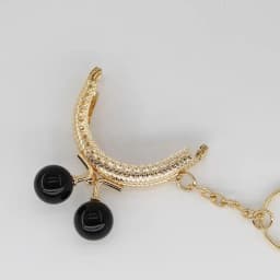10PCS Super Lovely 5CM Light Golden Metal Purse frame Colorful Bead Head with KeyChain frames Kiss Clasp DIY Bag Accessory
