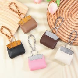 〔CC88〕New Mini Small Bag Pendant.Metal Chain Pocket Bag Keychain Women's Bag Charms Hangaing Decoration