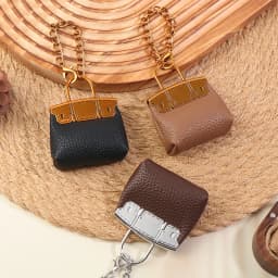 〔CC88〕New Mini Small Bag Pendant.Metal Chain Pocket Bag Keychain Women's Bag Charms Hangaing Decoration