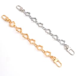 1PC Flower Bag Extender Chain Crossbody Bag Extender Chain for Women Handbag DIY Purse Making Charms