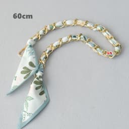 New Fashion Brand Woman Handbag Accessory Chains Detachable Floral Gold Silver Metal Silk Strap Women DIY Chain Bag Handles