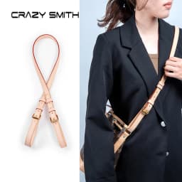 CRAZYSMITH Leather Shoulder Bag Strap for LV Noe Straps 100% Genuine Replacement Adjustable Purse Long Belts Bag Accessories