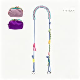 Woven Shoulder Strap For Toiletry Bag Color Crossbody Strap Fashion Durable Gift Bag Strap Bag Accessories