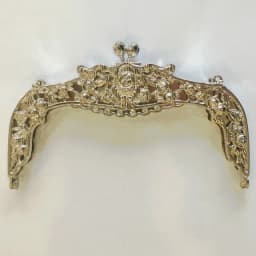 16cm Metal Purse Frame DIY Bag Parts And Accessories Vintage Diamond Kiss Clasp Purse Bag Frame Rose Flower Sculpture Bronze