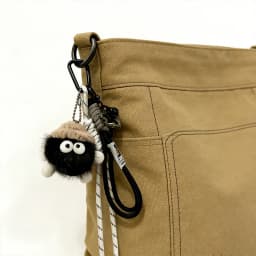 Fashion Coal Ball Camera Bag Keychain Cute Charm Maximalist Braided Rope Bag Ornaments Women's Accessory