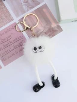 Cute Plush Keychain for Women Bags Backpacks Fluffy Kawaii Bag Charm Pendant Y2K Coquette Gift for Women Girls  Bag Accessories