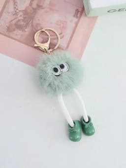 Cute Plush Keychain for Women Bags Backpacks Fluffy Kawaii Bag Charm Pendant Y2K Coquette Gift for Women Girls  Bag Accessories