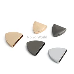 20/50/100PCS Metal Tail Clip Stopper For DIY Garment Bag Zipper Straps Decoration Buckles End Clips Clasp Cord Lock Accessories