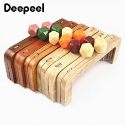 1Pc 20cm Pure Wood Purse Frame Kiss Clasp Bag Handle for DIY Handbag Wallet Lock Clutch Making Sewing Handmade Bags Accessories