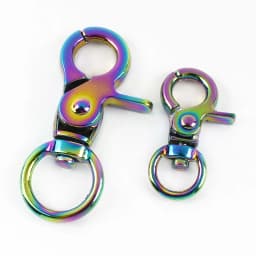 10/20/30Pcs Bag Swivel Lobster Clasp 10/13mm Metal Buckles Handbag Chain Dog Collar Strap Trigger Snap Hook Hardware Accessories