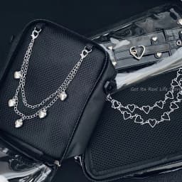 Italife Silver Chain Ita Bag Accessories Pearl Double Layer Metal Chain Itabag Decoration Women Butterfly Heart Star chains H326