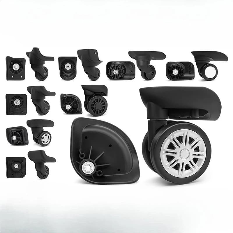 Luggage Replacement Wheels Fit for Diplomat Suitcase Rolling Casters Repair Accessories Travel Bag Repair Foot Wheels