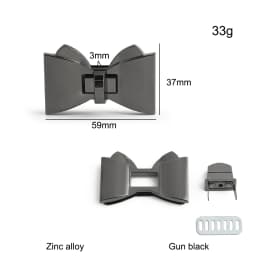 5/10/20PCS Metal Bag Twist Decoration Lock Clasps Handbag Turn Locks Snap Buckles For DIY Bags Purse Replacement Accessories