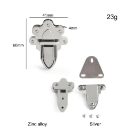 5/10/20PCS Metal Bag Twist Decoration Lock Clasps Handbag Turn Locks Snap Buckles For DIY Bags Purse Replacement Accessories