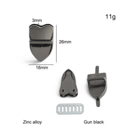 5/10/20PCS Metal Bag Twist Decoration Lock Clasps Handbag Turn Locks Snap Buckles For DIY Bags Purse Replacement Accessories