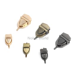 5/10/20PCS Metal Bag Twist Decoration Lock Clasps Handbag Turn Locks Snap Buckles For DIY Bags Purse Replacement Accessories