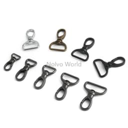 20/50/100PCS 13-32mm Metal Bag Strap Buckle Keychain Swivel Lobster Buckles Pet Collar Carabiner Snap Hook Clasp DIY Accessories