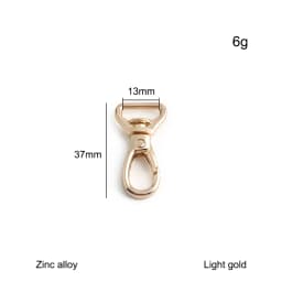 20/50/100PCS 13-32mm Metal Bag Strap Buckle Keychain Swivel Lobster Buckles Pet Collar Carabiner Snap Hook Clasp DIY Accessories