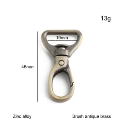 20/50/100PCS 13-32mm Metal Bag Strap Buckle Keychain Swivel Lobster Buckles Pet Collar Carabiner Snap Hook Clasp DIY Accessories