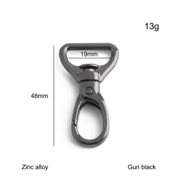 20/50/100PCS 13-32mm Metal Bag Strap Buckle Keychain Swivel Lobster Buckles Pet Collar Carabiner Snap Hook Clasp DIY Accessories