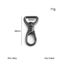 20/50/100PCS 13-32mm Metal Bag Strap Buckle Keychain Swivel Lobster Buckles Pet Collar Carabiner Snap Hook Clasp DIY Accessories