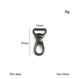 20/50/100PCS 13-32mm Metal Bag Strap Buckle Keychain Swivel Lobster Buckles Pet Collar Carabiner Snap Hook Clasp DIY Accessories