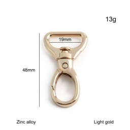 20/50/100PCS 13-32mm Metal Bag Strap Buckle Keychain Swivel Lobster Buckles Pet Collar Carabiner Snap Hook Clasp DIY Accessories