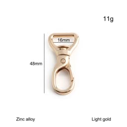 20/50/100PCS 13-32mm Metal Bag Strap Buckle Keychain Swivel Lobster Buckles Pet Collar Carabiner Snap Hook Clasp DIY Accessories