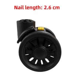 Detachable Luggage Wheel Accessories Universal Wheel Suitcase Travel Bag Slide Wheel Replacement Password Box Wheel