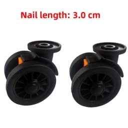 Detachable Luggage Wheel Accessories Universal Wheel Suitcase Travel Bag Slide Wheel Replacement Password Box Wheel