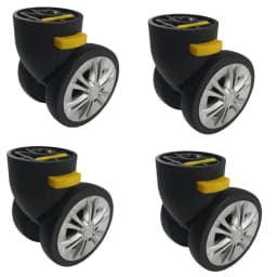 Detachable Luggage Wheel Accessories Universal Wheel Suitcase Travel Bag Slide Wheel Replacement Password Box Wheel