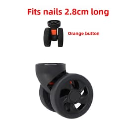 Detachable Luggage Wheel Accessories Universal Wheel Suitcase Travel Bag Slide Wheel Replacement Password Box Wheel