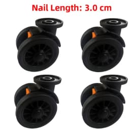 Detachable Luggage Wheel Accessories Universal Wheel Suitcase Travel Bag Slide Wheel Replacement Password Box Wheel